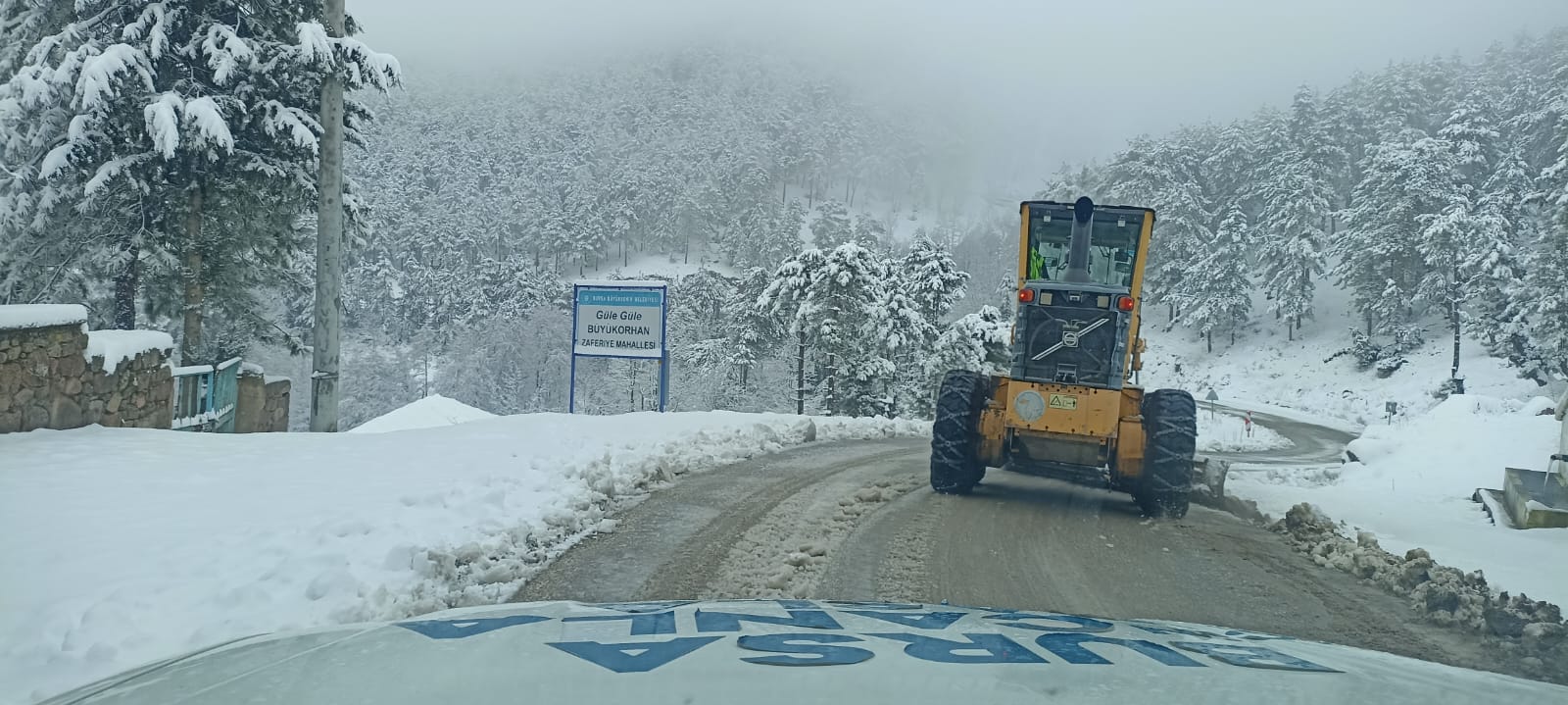 Bursa’da 24 saat içinde kapanan 53 mahalle yolu trafiğe açıldı