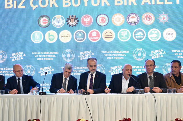 Bursa Büyükşehir Belediyesi’nden çalışanlara yüzde 88’e varan zam
