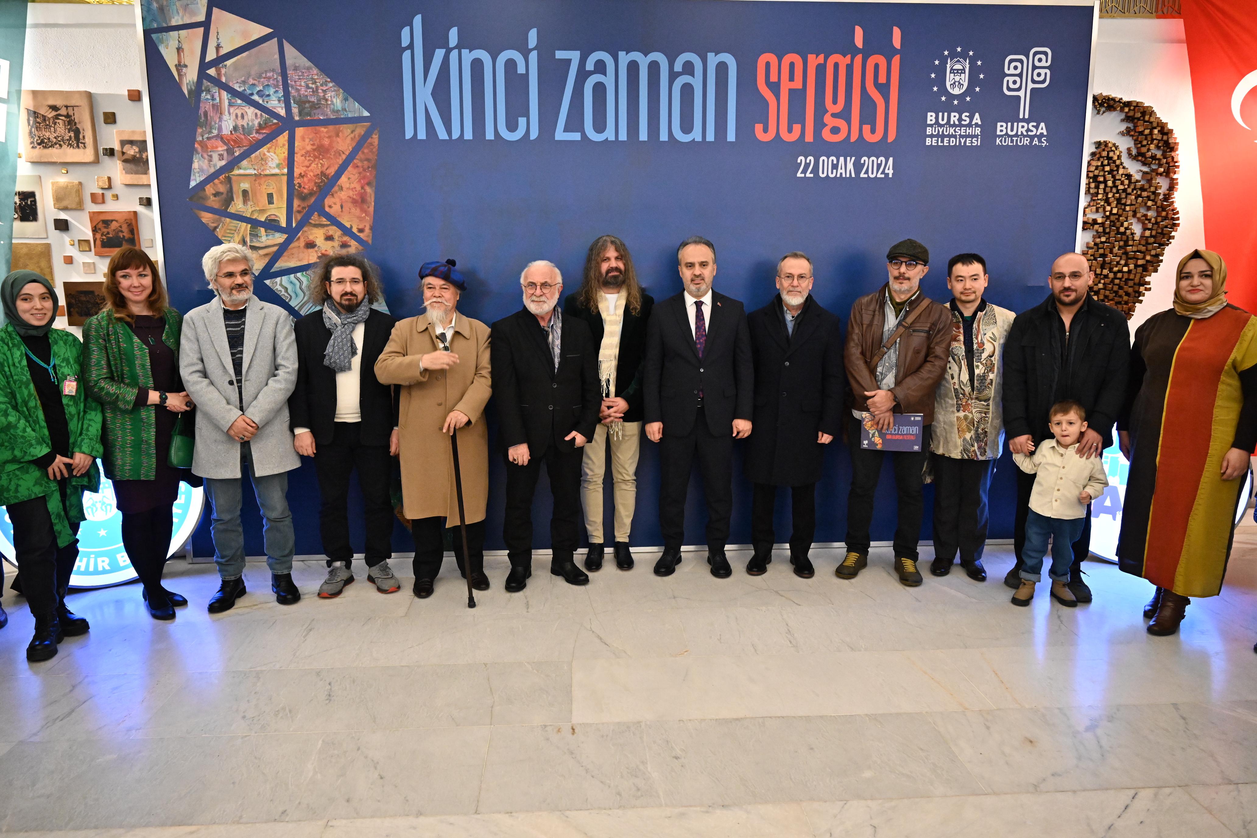 Bursa’da “İkinci Zaman” sergisi açıldı
