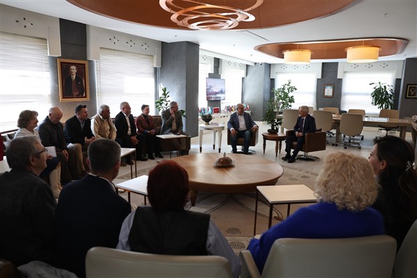 Bulgaristan Yöresel Dernekleri Dernek Başkanları’ndan Başkan Erdem’e ziyaret