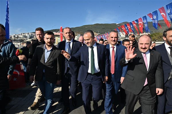 Bursa’da Gemlik Sahili düzenleme çalışmalarının temeli atıldı