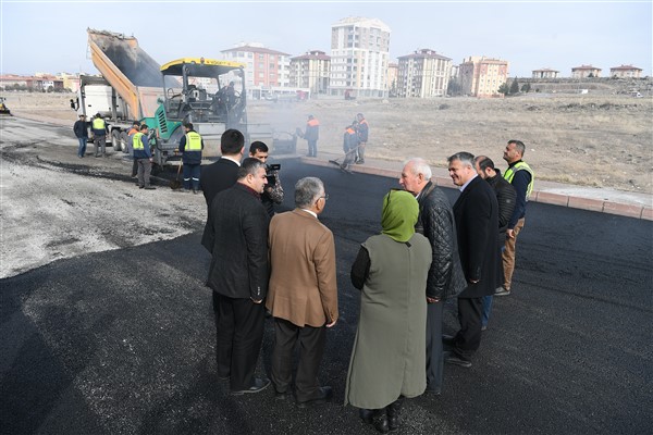 Başkan Büyükkılıç’tan 6 milyon TL’lik asfaltlama çalışması yatırımı