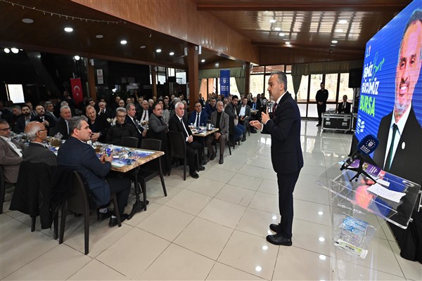 Başkan Aktaş: “Bizim sevdamız Bursa”