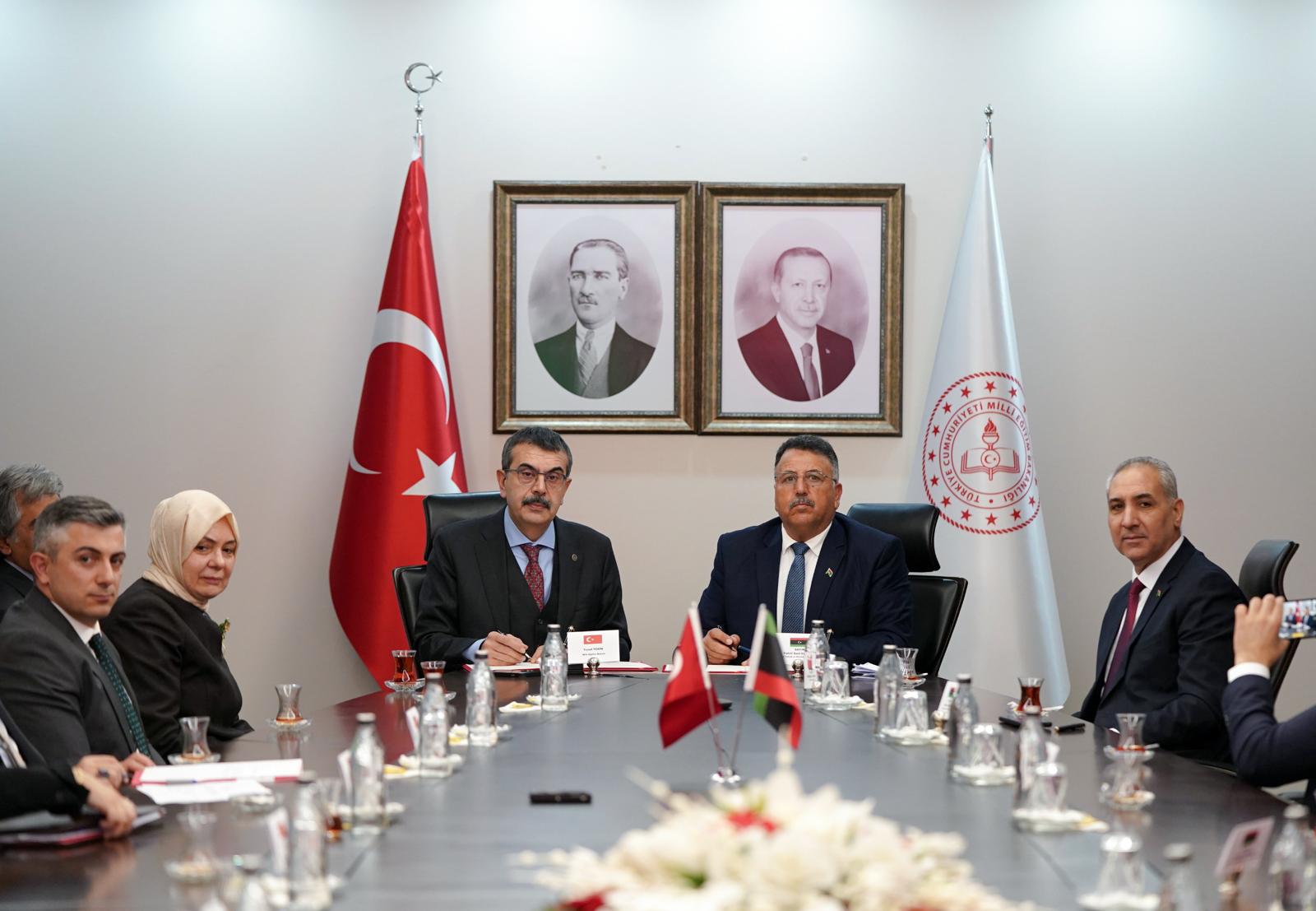 Türkiye ile Libya arasında “Mesleki ve Teknik Eğitim İşbirliği Mutabakat Zaptı” imzalandı
