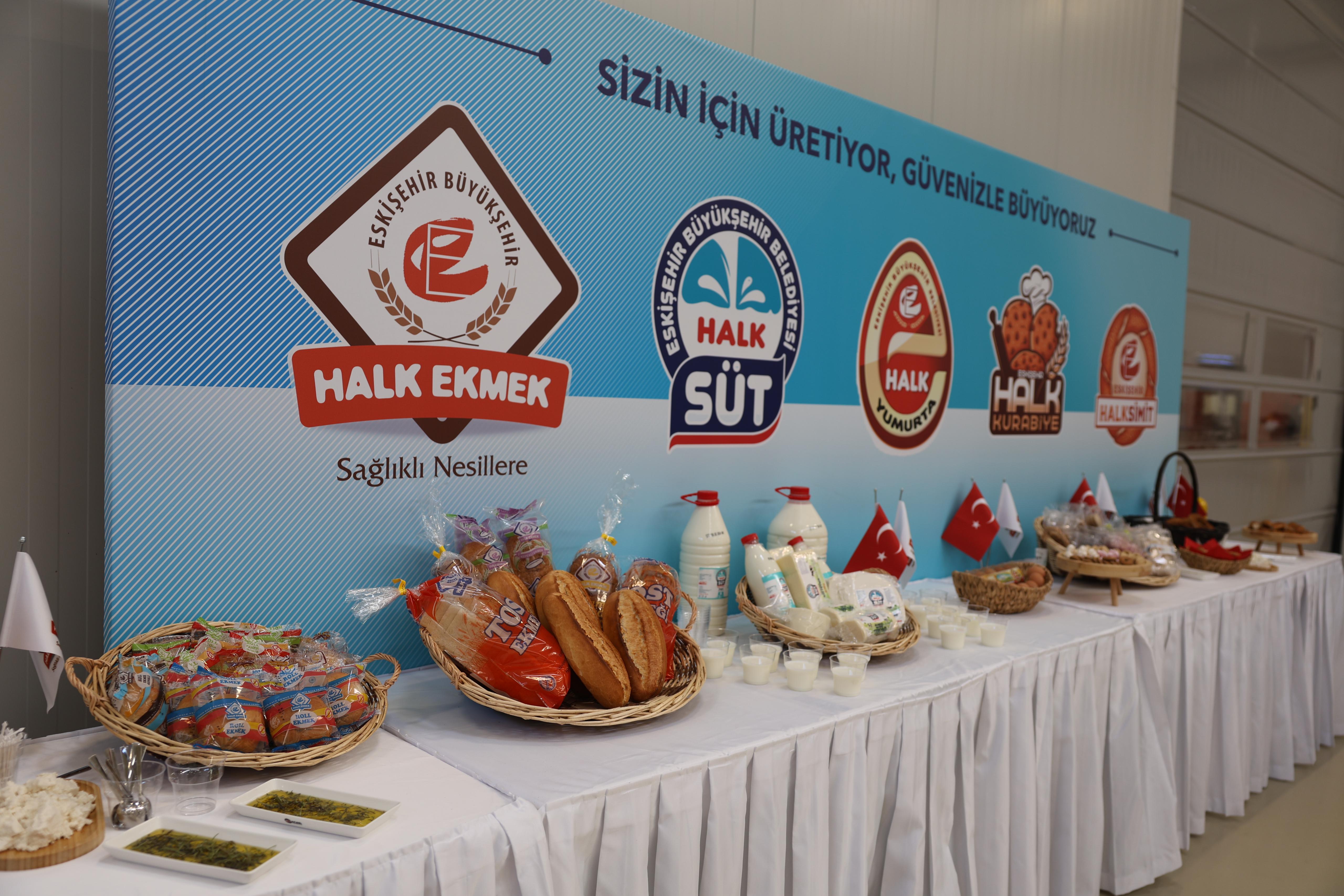 Eskişehir’de “Halk Ekmek Unlu Mamuller Fabrikası” hizmete açıldı