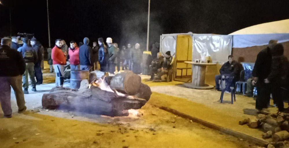 Türkiye sınırında Yunan çiftçilerden protesto