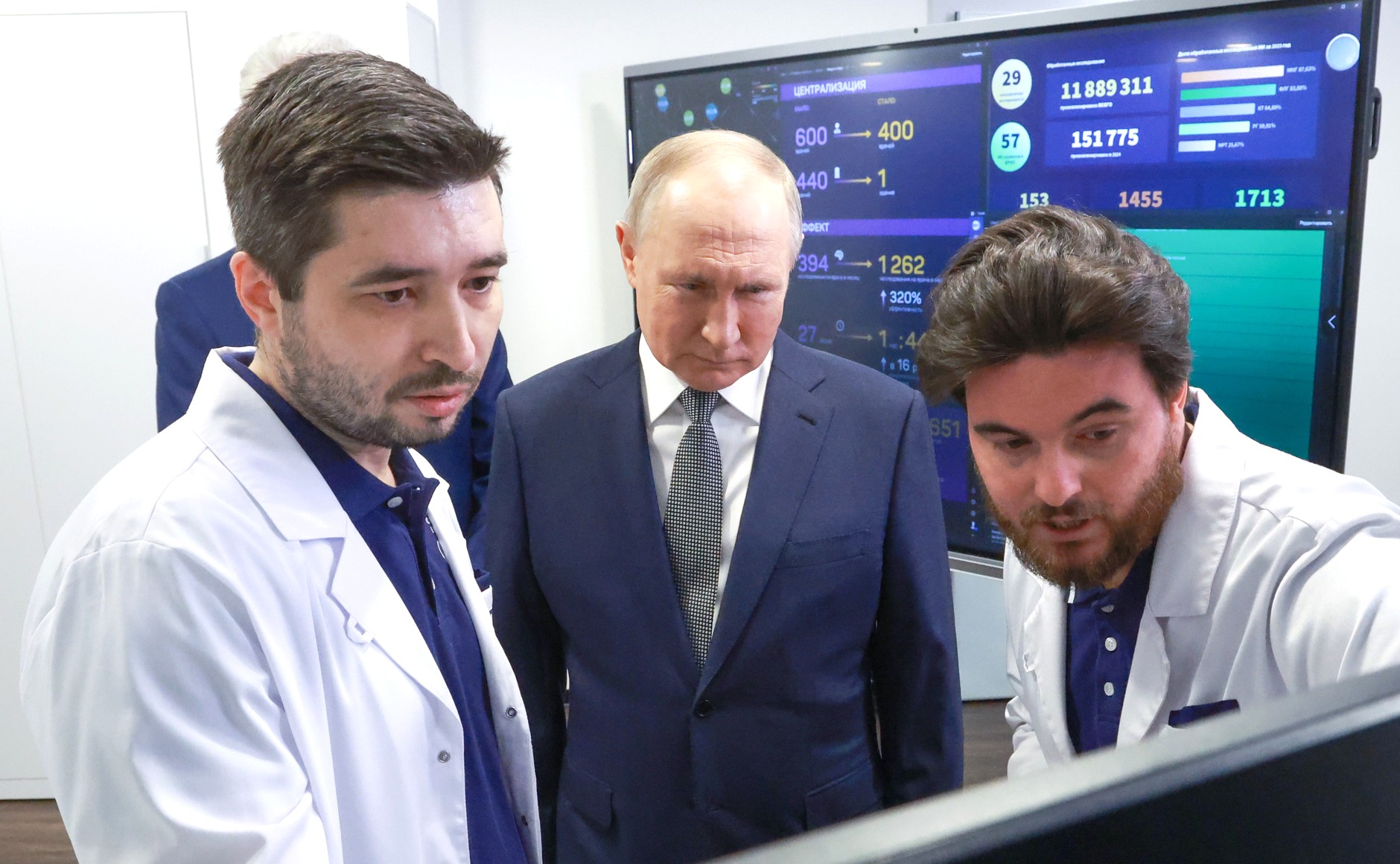 Putin’den Teşhis ve Teletıp Teknolojileri Merkezi’ne ziyaret