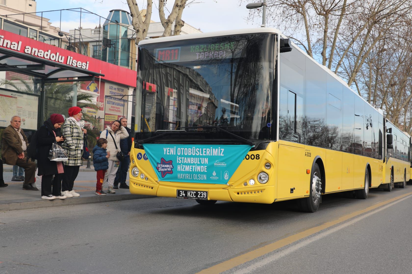 Yerli üretim otobüsler İstanbul yollarına çıktı
