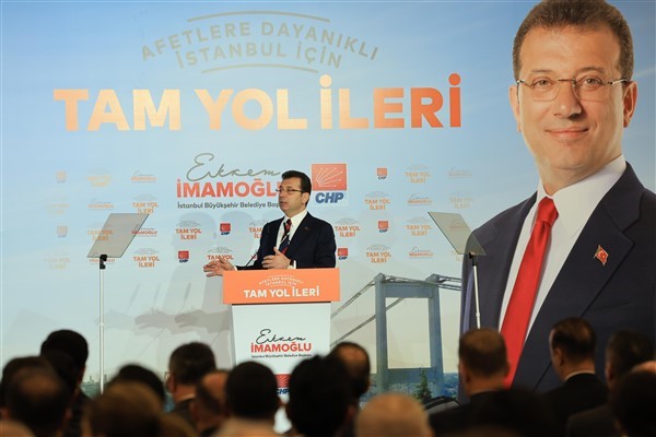 İmamoğlu: “Seçime endeksli hayali projeler, boş vaatler sunmuyoruz”