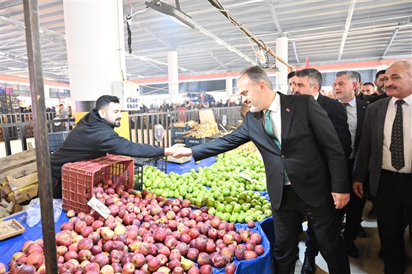 Bursa’da kapalı pazaryerinin açılışı yapıldı