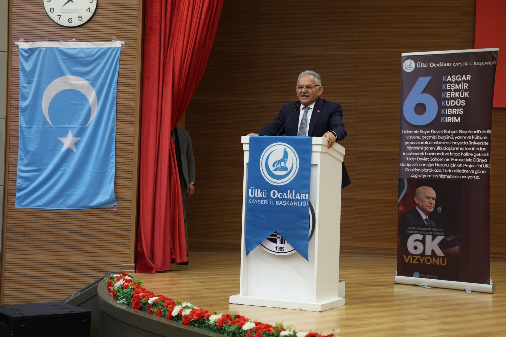 Başkan Büyükkılıç, “6K vizyonu Işığında Kaşgar” Konferansına katıldı