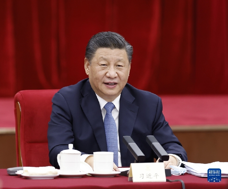 Xi Jinping temsilci ve üyelerle ulusal sorunları görüştü