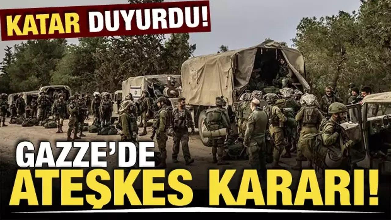 Hamas’tan ateşkes açıklaması!