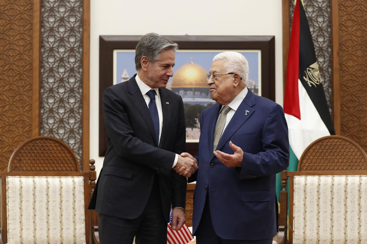 ABD Dışişleri Bakanı Blinken, Filistin’de!