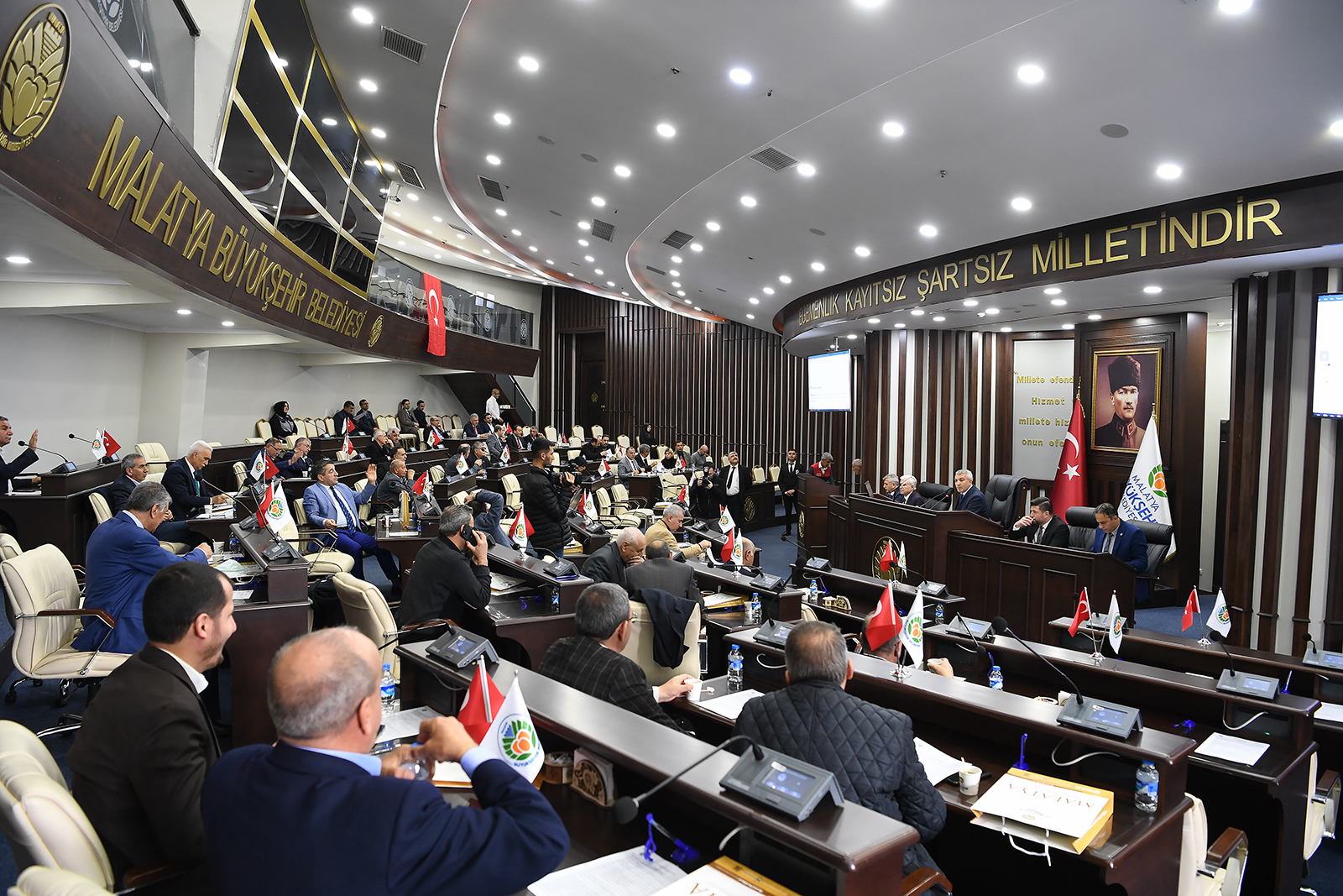Malatya Büyükşehir Belediyesi Şubat Ayı Meclis Toplantısı gerçekleşti