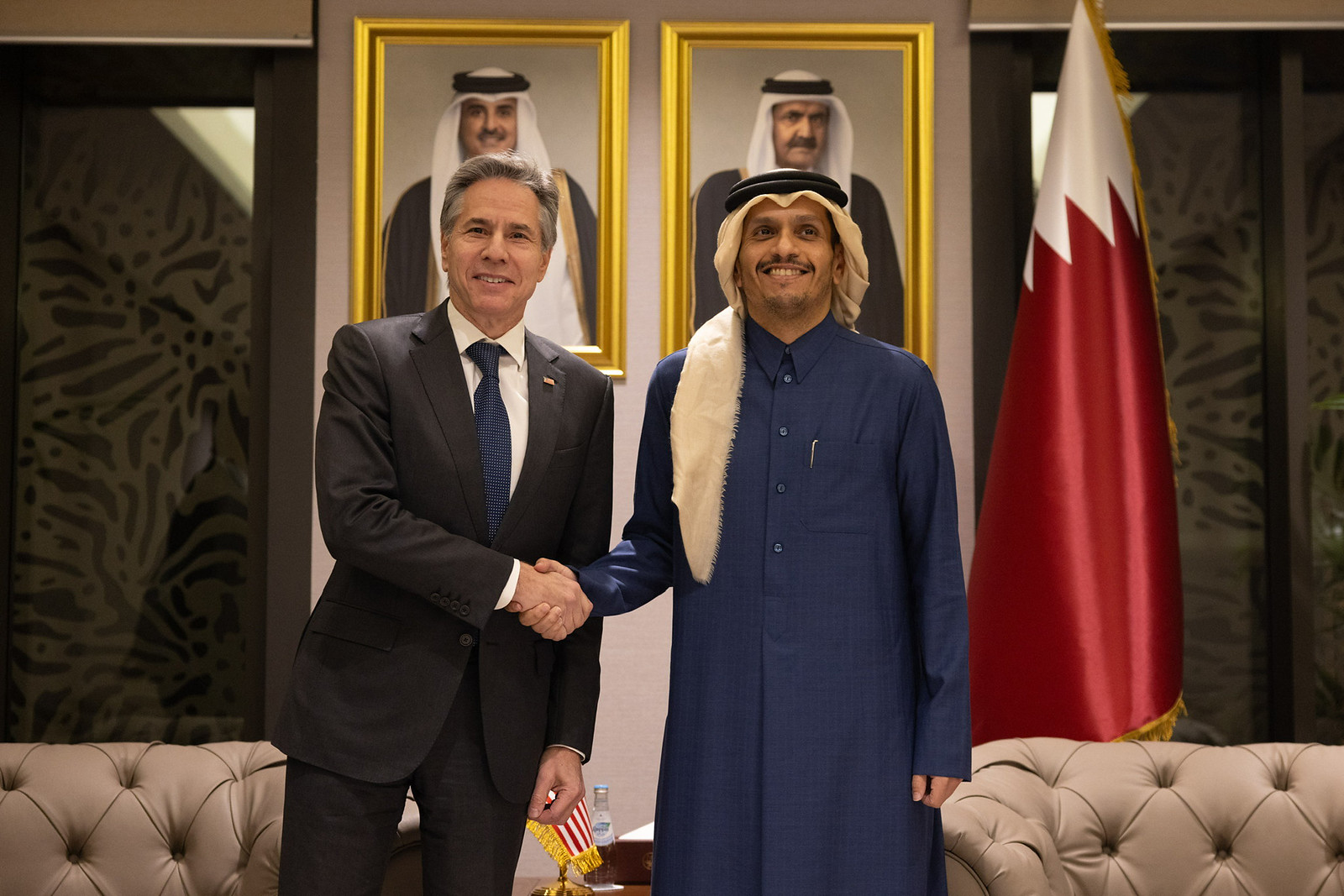 Blinken’ın Katar Emiri ve Katar Başbakanı ile Gazze diplomasisi