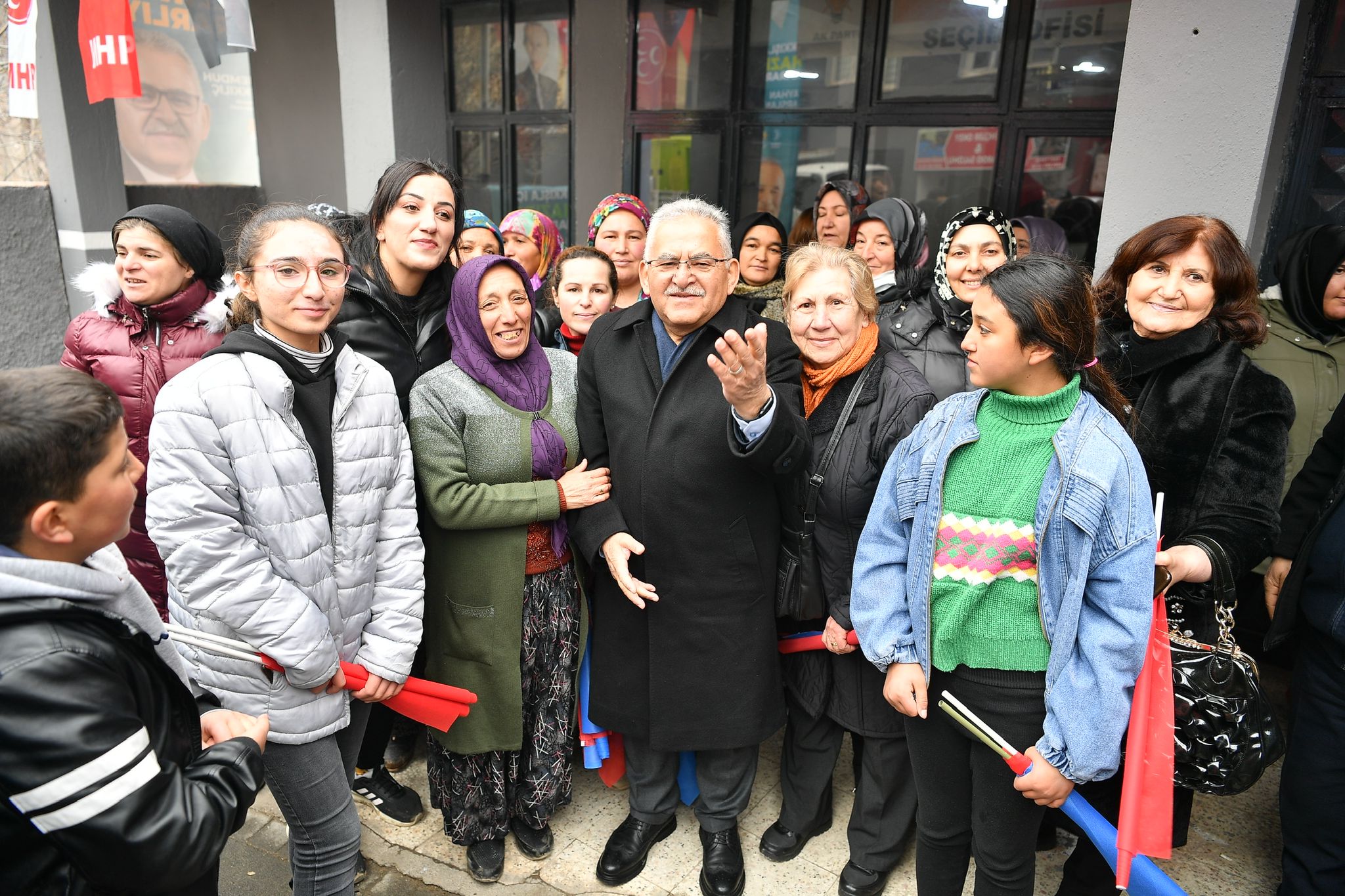 Başkan Büyükkılıç, Akkışla İlkokulu Temel Atma Töreni’ne katıldı