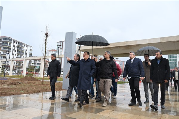 Başkan Gürkan: “5 yılda şehir merkezindeki yeşil alan 10 kat arttırıldı”