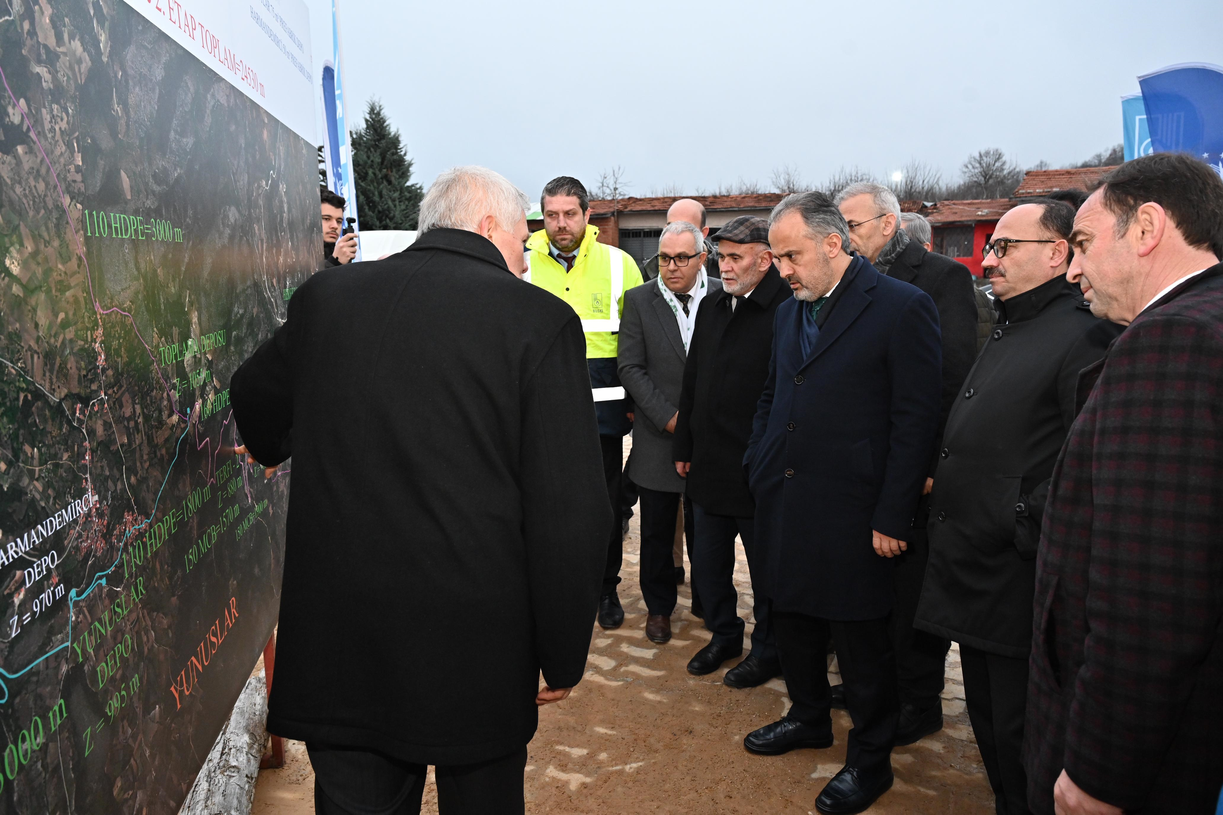 Bursa’da 8 mahalle içme suyuna kavuştu