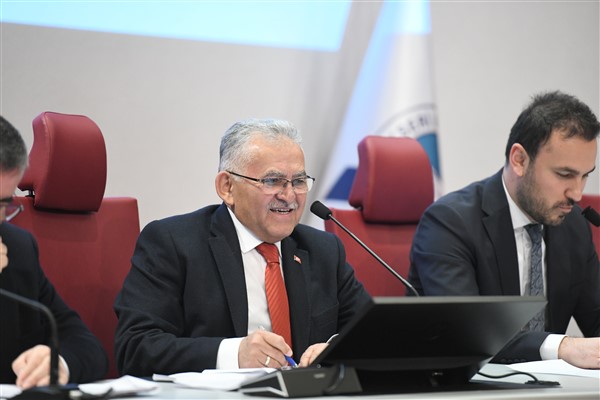 Kayseri Büyükşehir Belediyesi Mart Ayı Meclis Toplantısı yapıldı