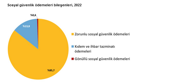 YENİLEME-TÜİK- 2022 yılında aylık ortalama işgücü maliyeti 11 bin 602 TL oldu