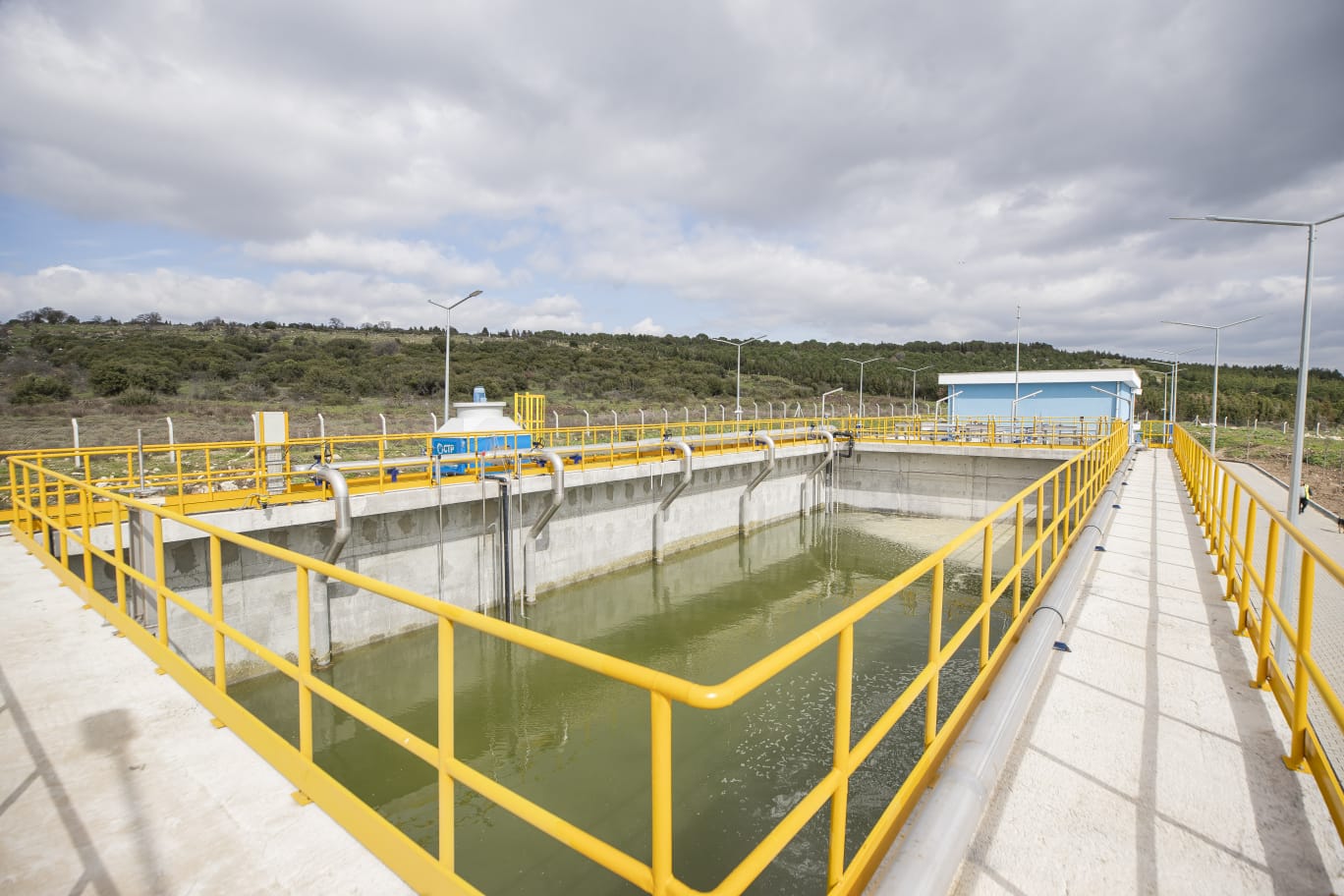 Bergama Sızıntı Suyu Arıtma Tesisi hizmete açıldı