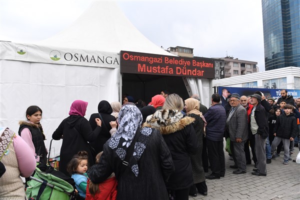 Osmangazi Belediyesi, ramazanda her gün 3 bin kişiye iftarlık dağıtacak