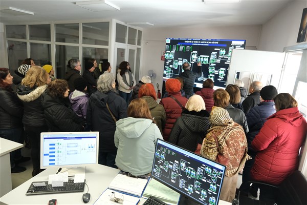 Eskişehir Büyükşehir’in tesislerine ziyaretler devam ediyor