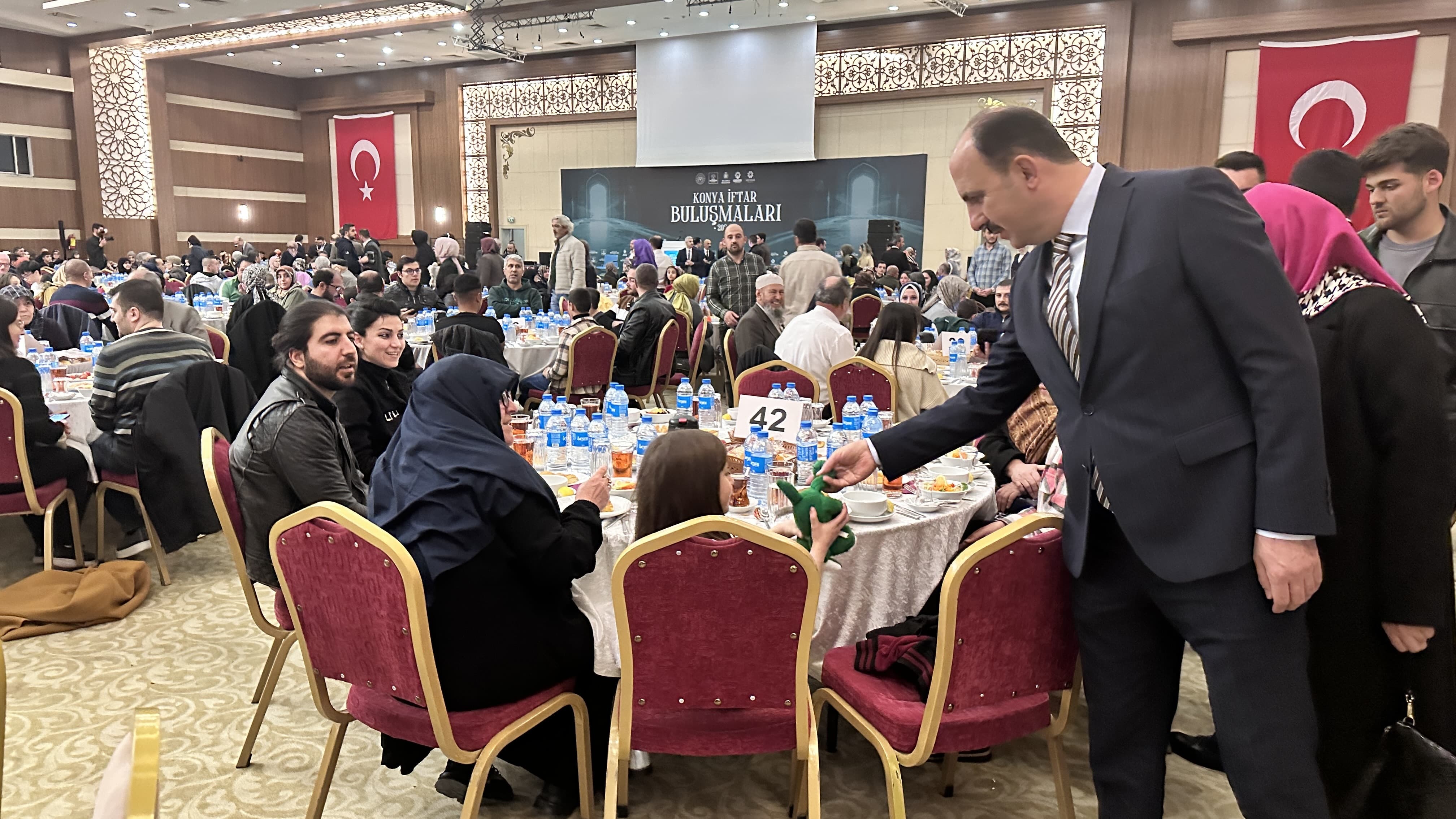 Konya’da şehit aileleri, gaziler ve gazi yakınları iftarda buluştu