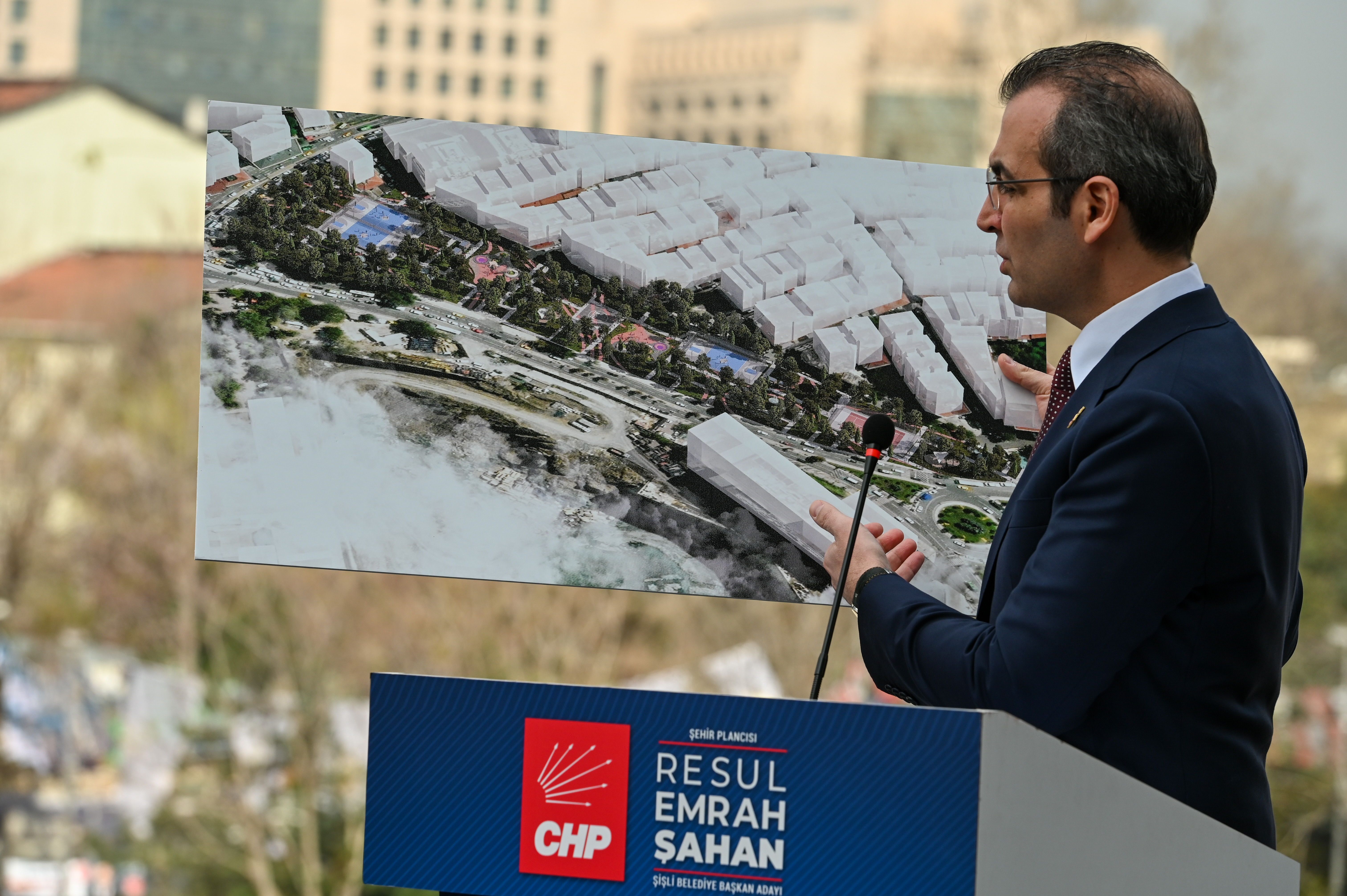 CHP Şişli Belediye Başkan Adayı Şahan: ”Şişli’ye yapılmak isteneni biliyoruz”