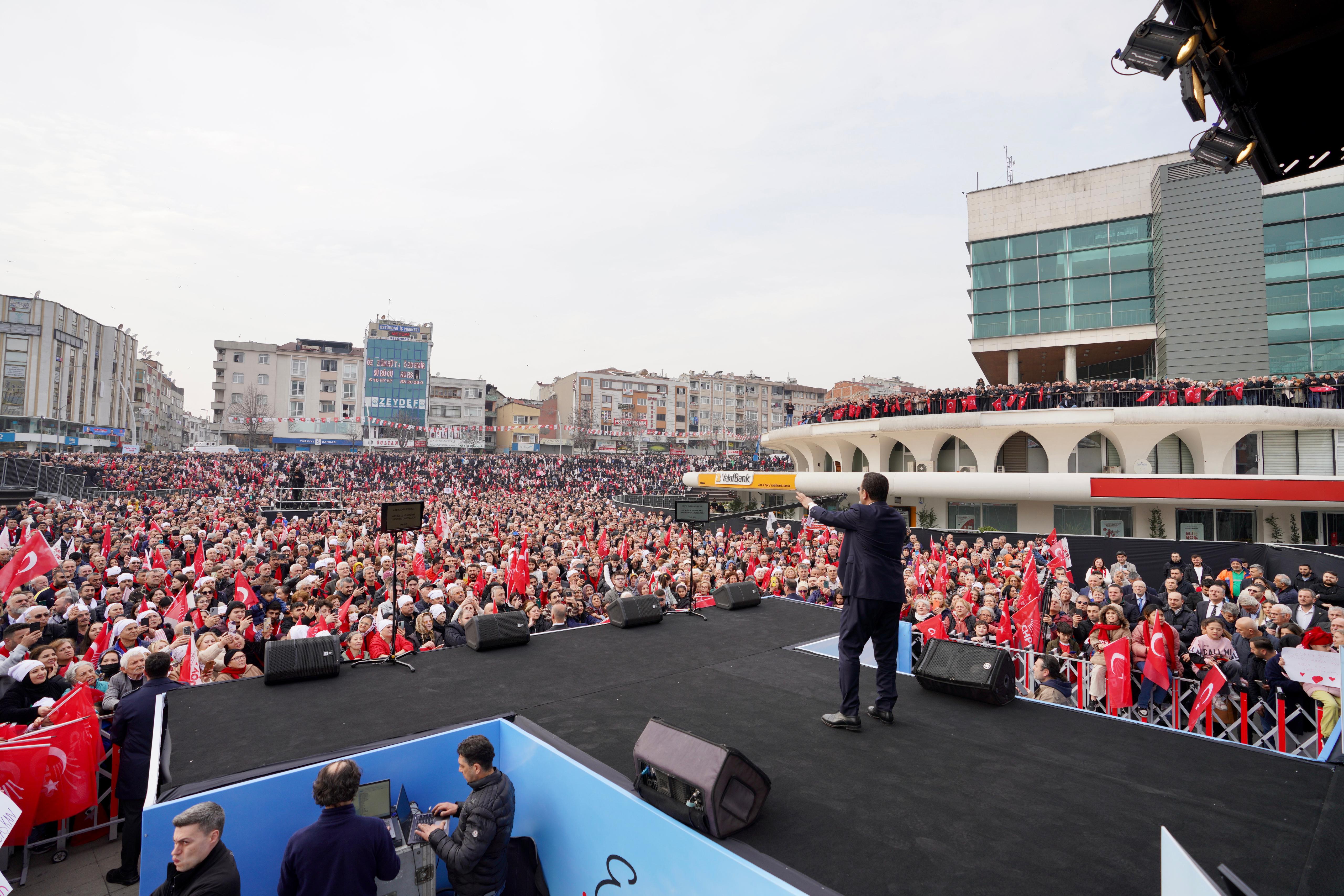 İmamoğlu: Davetimiz de misafirperverliğimiz de asildir