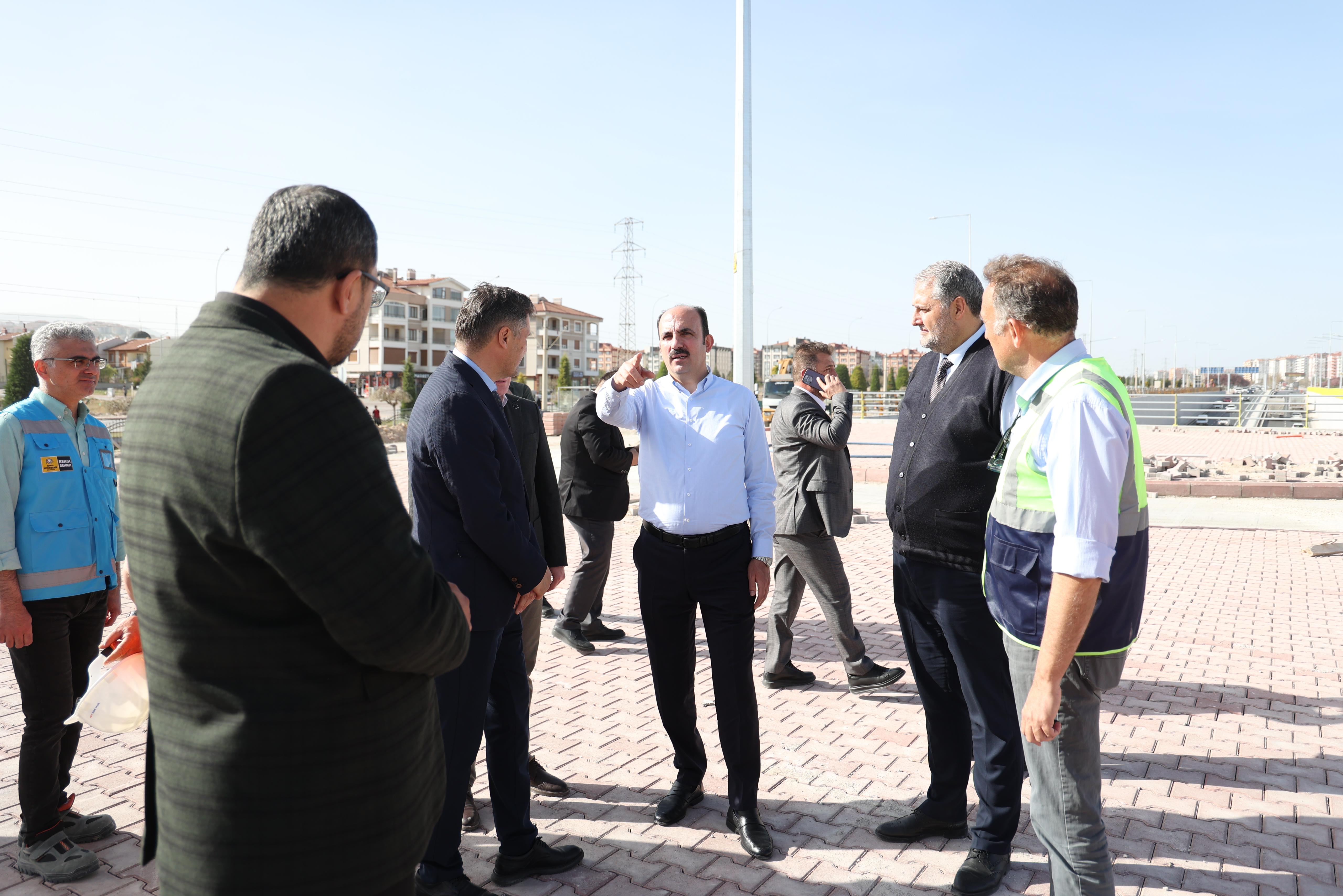 Başkan Altay: Fırat Caddesi Köprülü Kavşağı’nı mayıs başı hizmete açmış olacağız