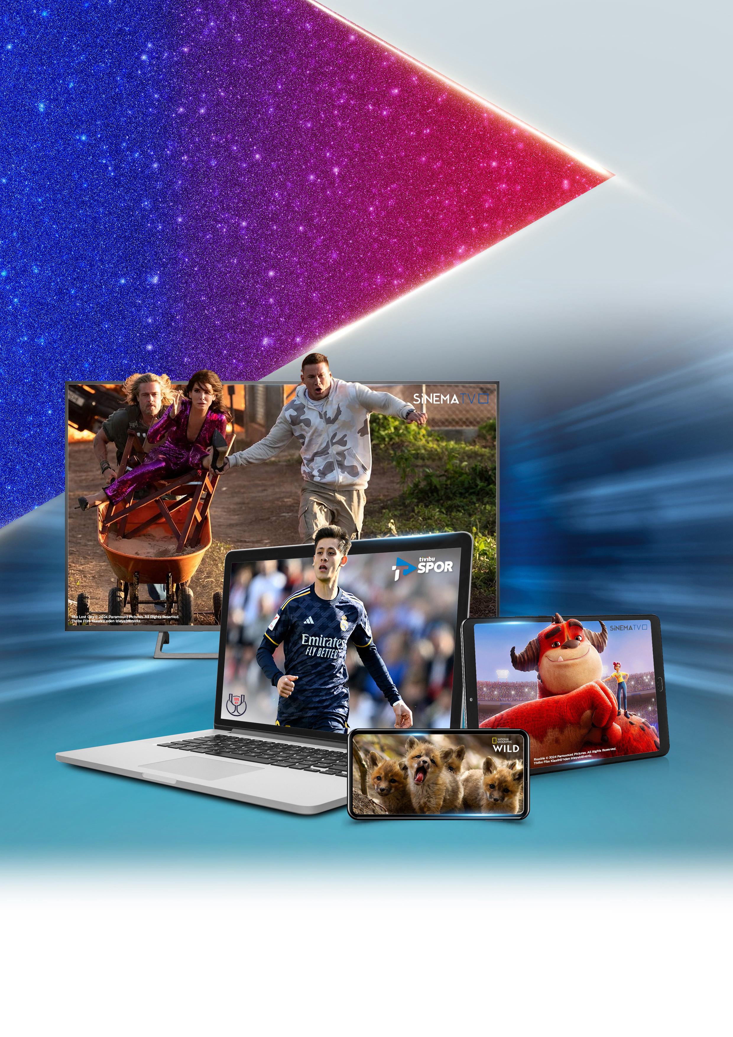 Türk Telekom Prime ile evde internette Tivibu GO Süper Paket hediye