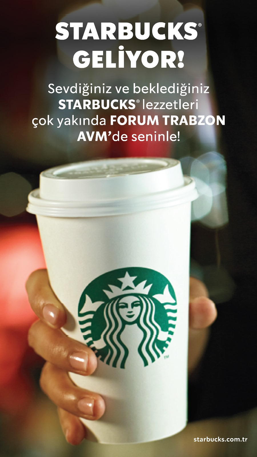 Trabzon’un yeni buluşma noktası Starbucks 