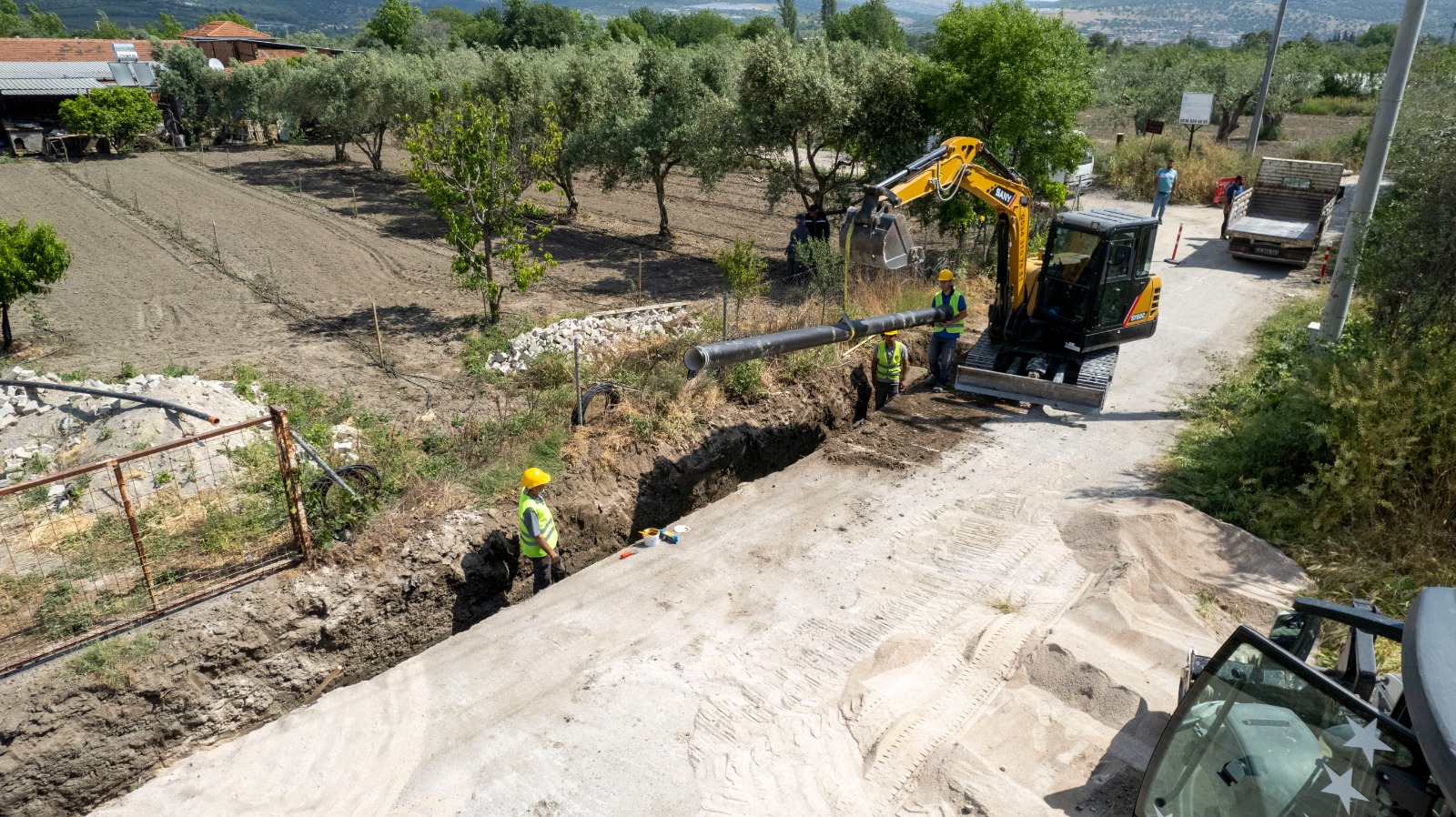 Menemen ve Foça’ya 109 kilometrelik içme suyu yatırımı