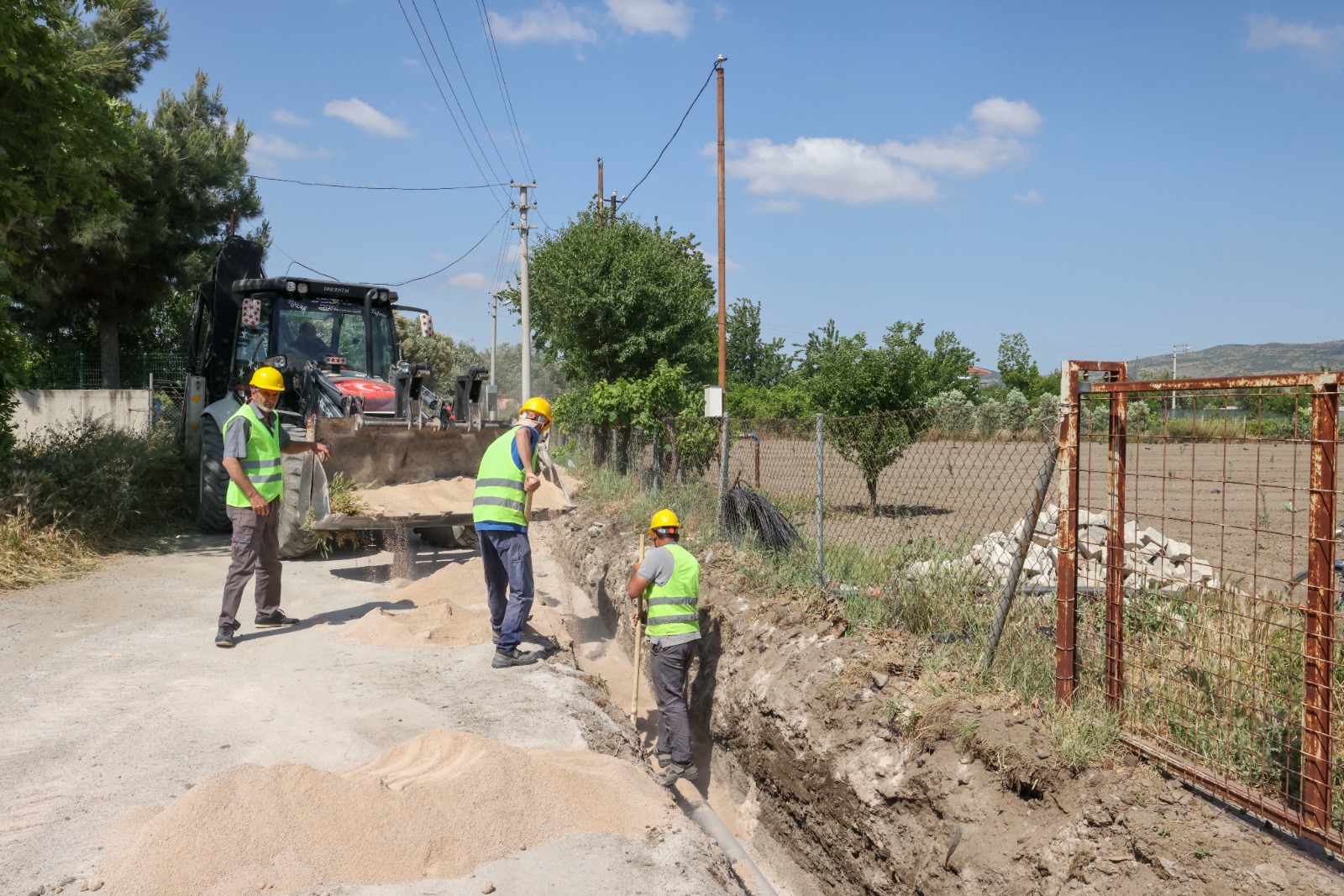 Menemen ve Foça’ya 109 kilometrelik içme suyu yatırımı