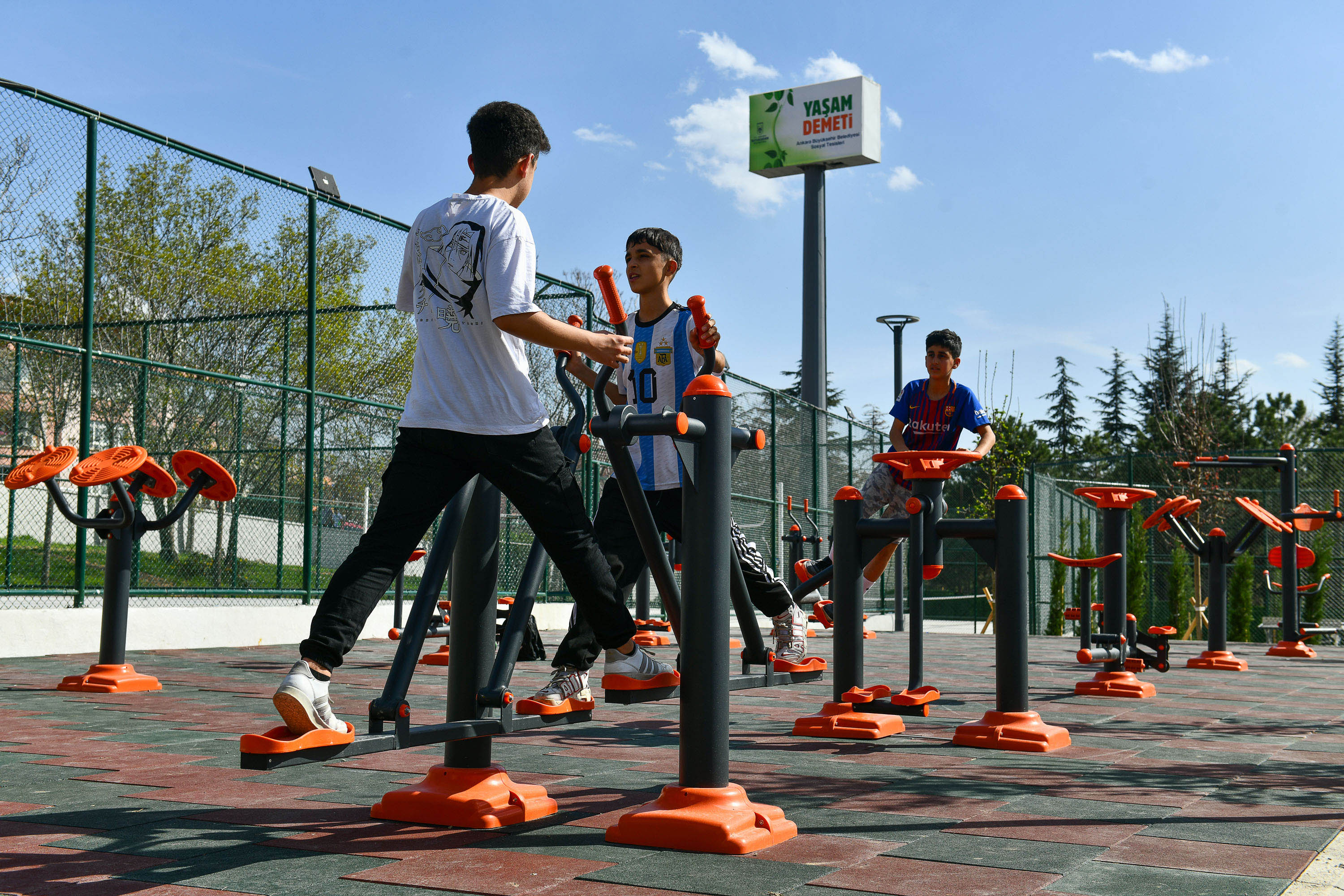 Ankara’da atıl durumdaki lunapark alanı sosyal tesise dönüştürüldü