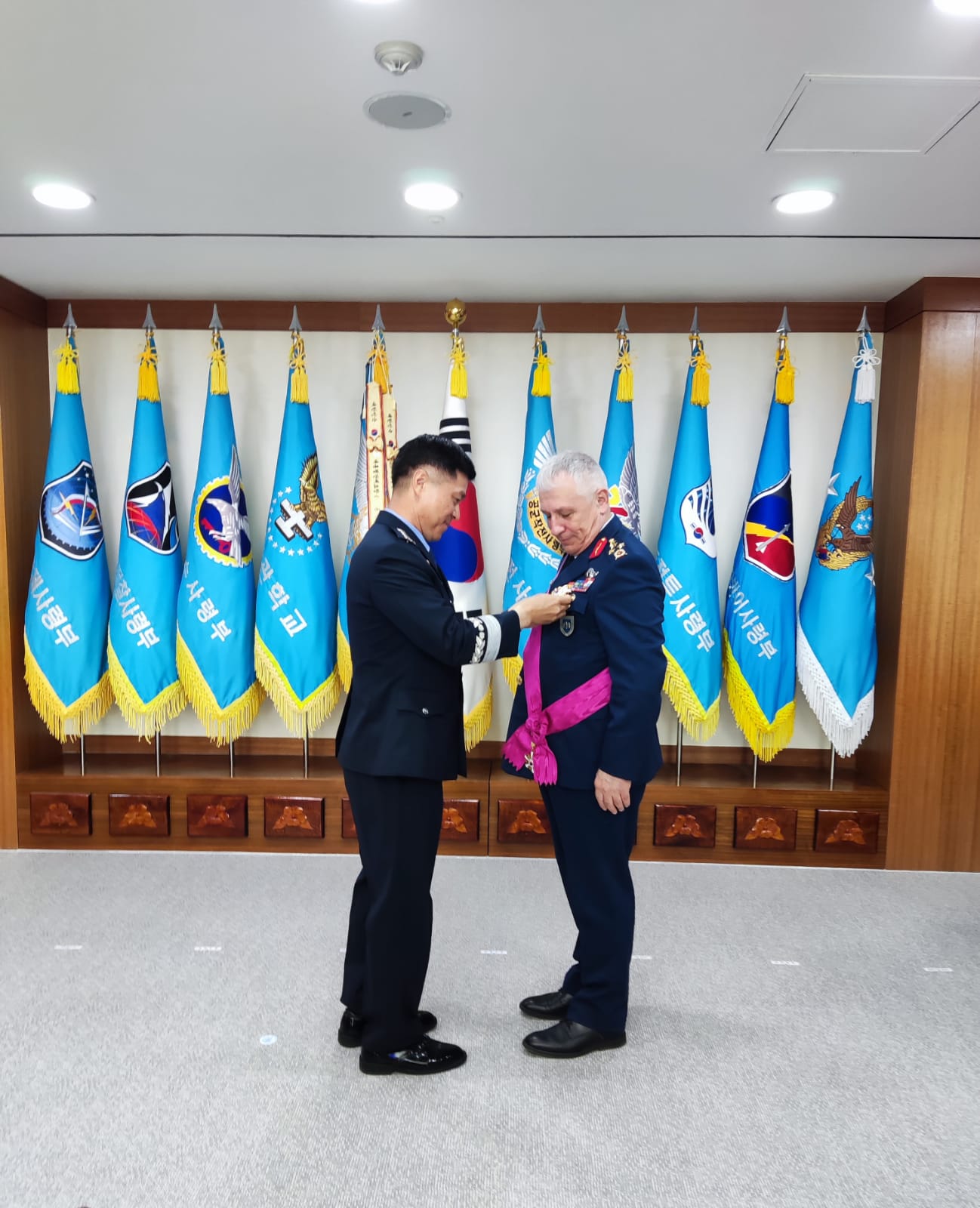 Orgeneral Kadıoğlu, Kore Hava Kuvvetleri Komutanı Orgeneral Youngsu ile görüştü