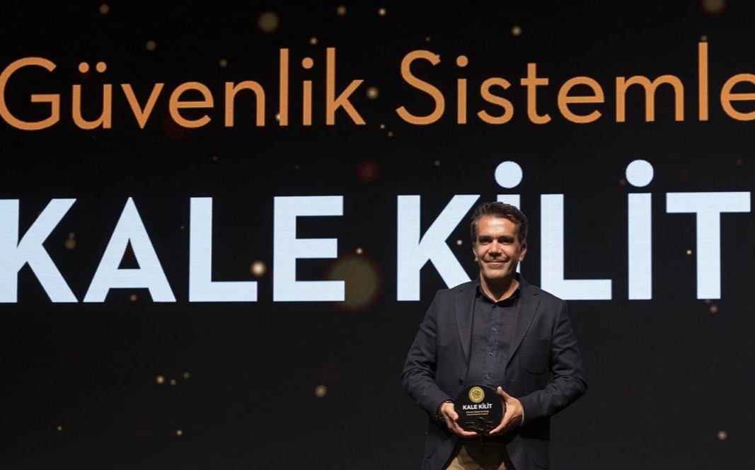 Kale Kilit, güvenlik sistemleri kategorisinde “B2B Excellence Ödülü”nü kazandı