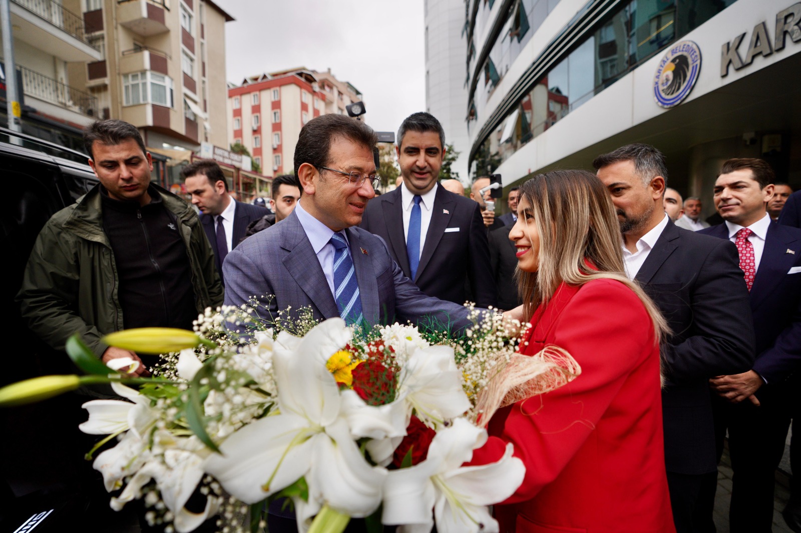 İmamoğlu’ndan Kartal Belediye Başkanı Yüksel’e tebrik ziyareti