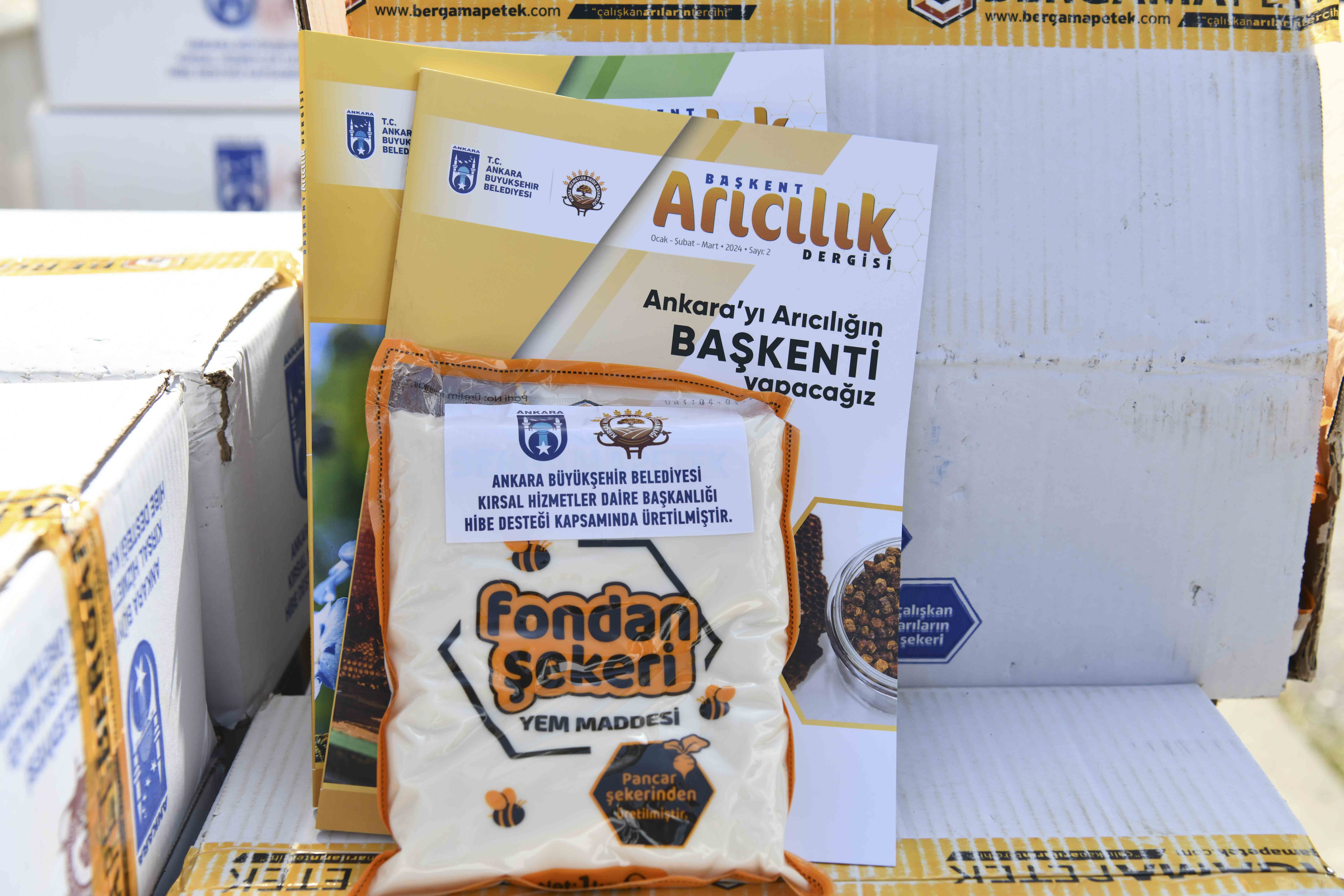 Ankara Büyükşehir’den arı yetiştiricilerine destek