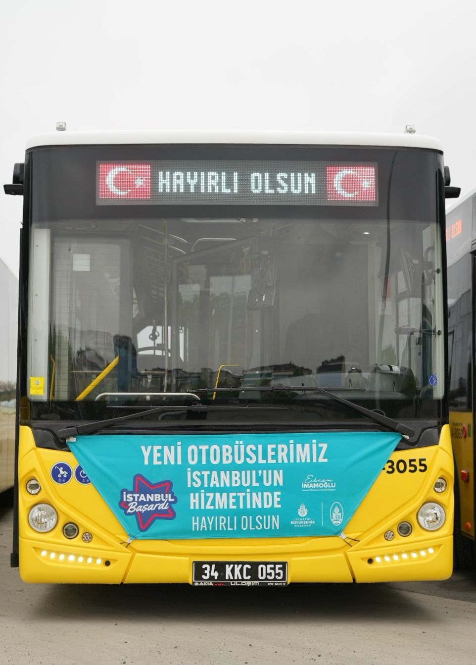 İstanbul’da yeni otobüsler sefere başladı