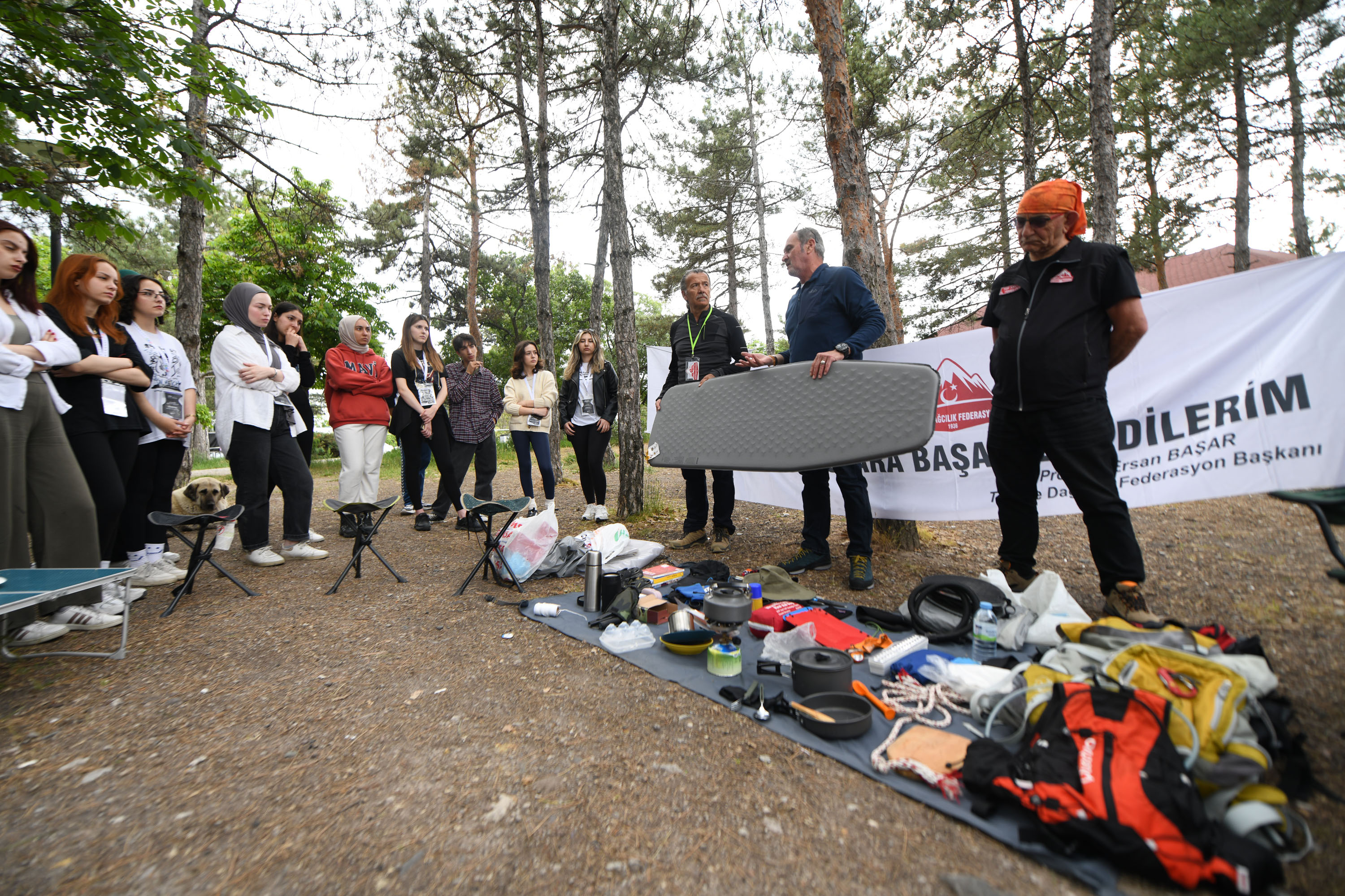 Ankara Kurtboğazı Barajı’nda kamp düzenlendi