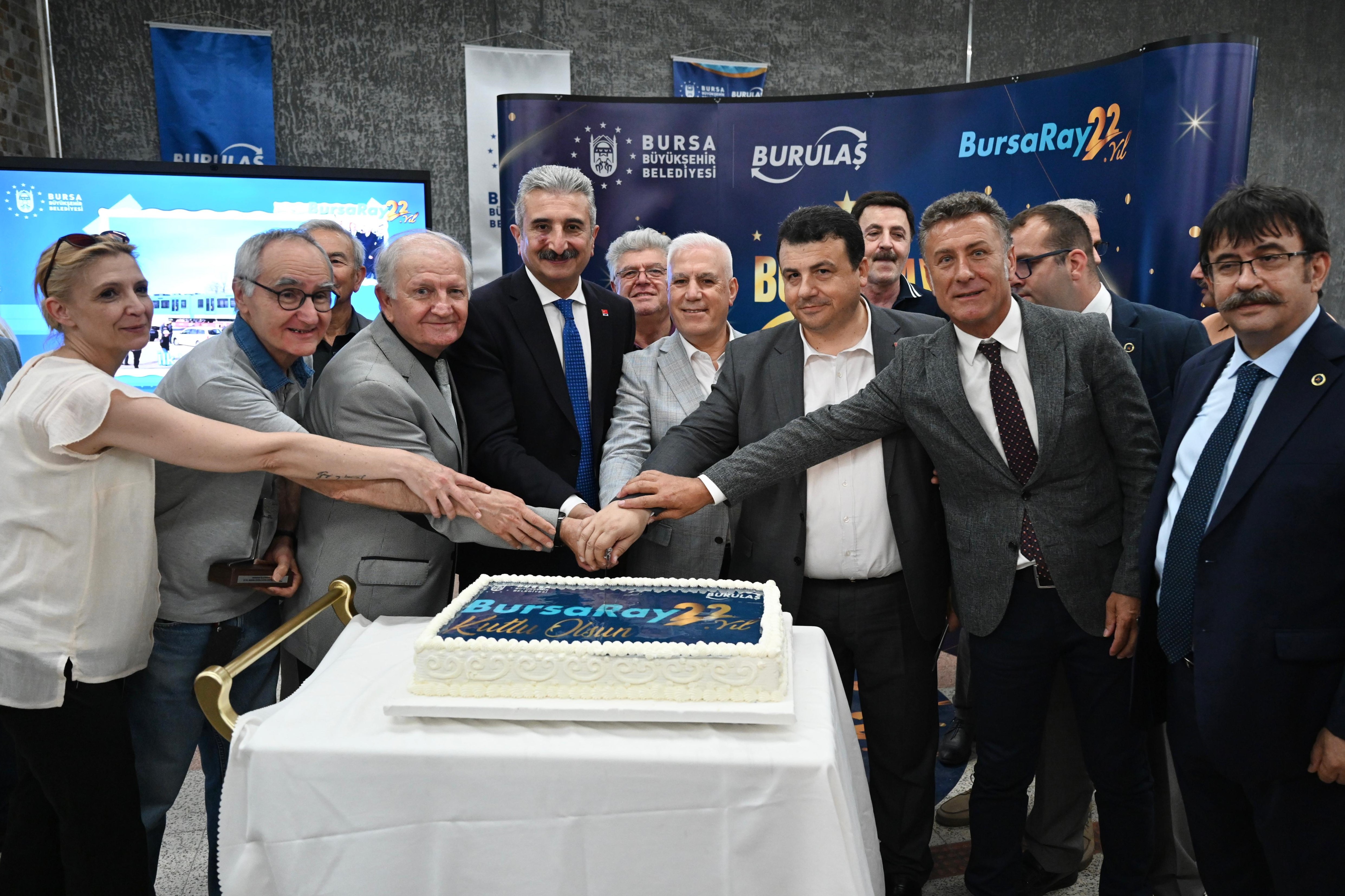 BursaRay, 22 yıldır vatandaşlara hizmet veriyor