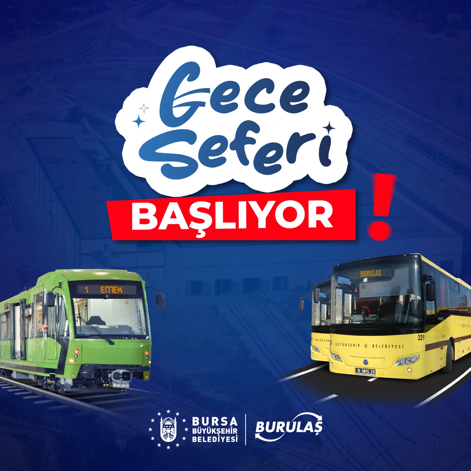 Bursa’da 4 günlük bayram boyunca ulaşım ücretsiz olacak