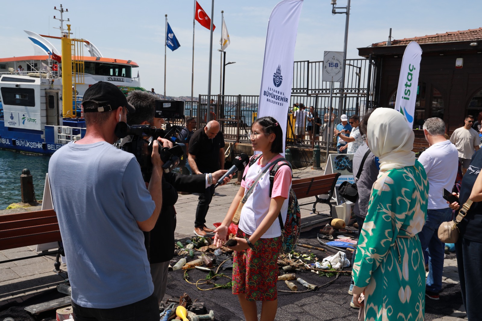 İstanbul’da dalgıçlar su altı temizliği yaptı