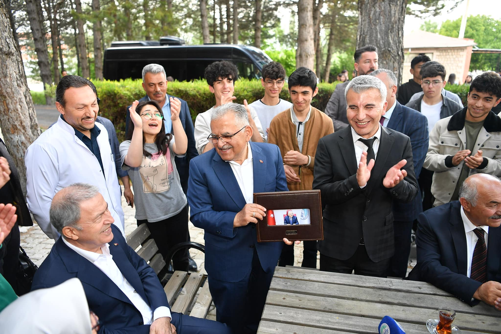 Başkan Büyükkılıç’tan Pazarören Mimar Sinan Fen Lisesi’ne ziyaret