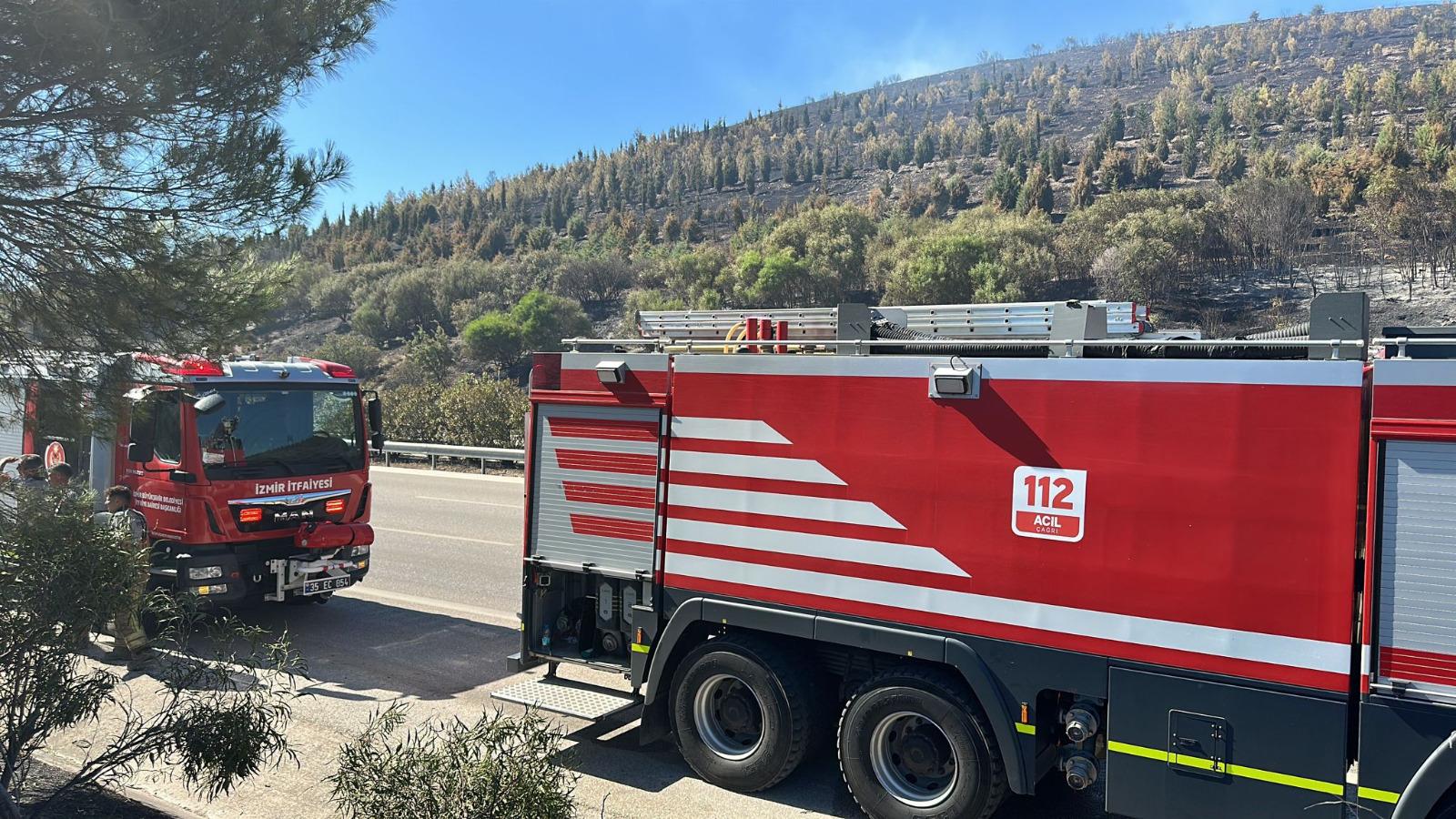 İzmir’de çıkan 355 yangından 325’i başlangıç aşamasındayken söndürüldü