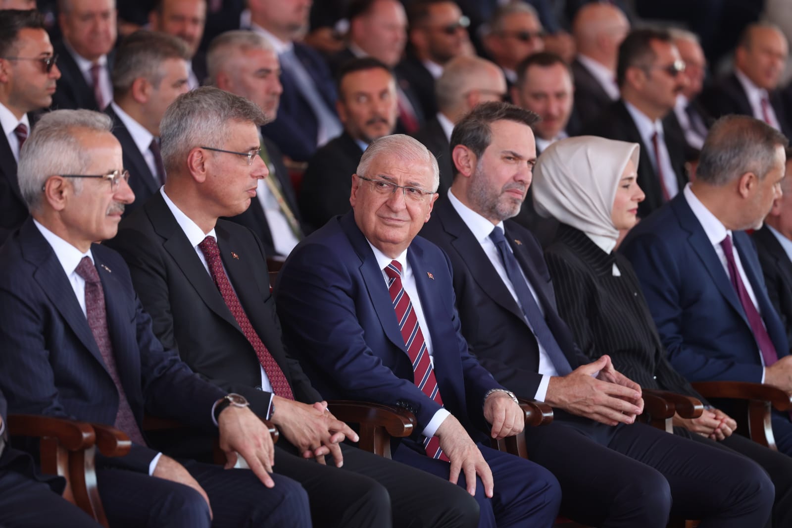 Bakan Güler, KKTC’de Cumhurbaşkanı Erdoğan’a eşlik etti