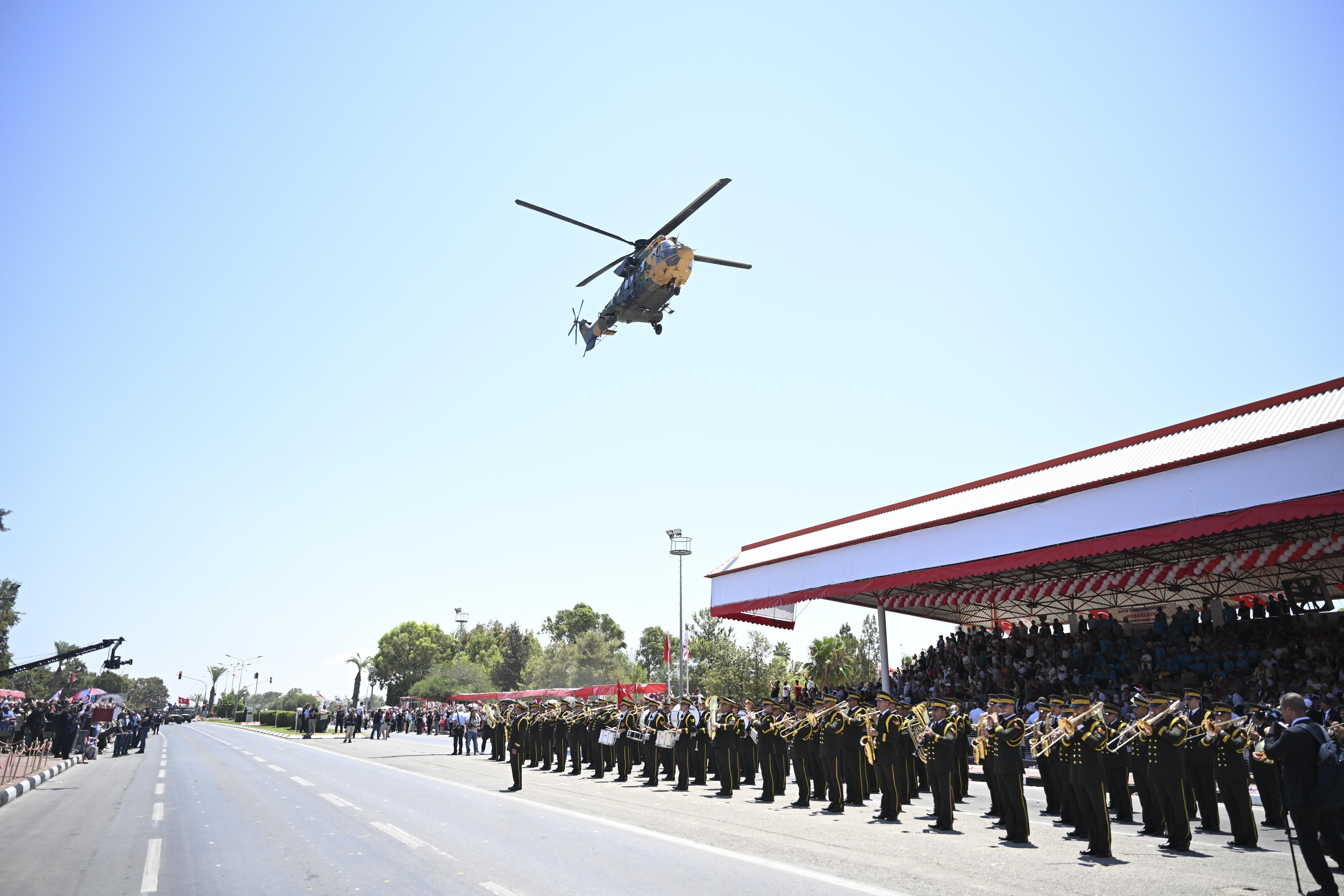 Başkan Altay, KKTC’de Kıbrıs Barış Harekatı’nın 50. yıl dönümü törenlerine katıldı